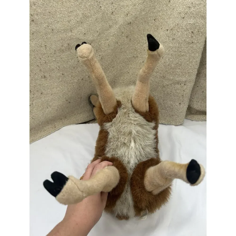 VTG Hansa Thomas Boland 17 Inch Stuffed Guanaco Llama Posable Legs 2000